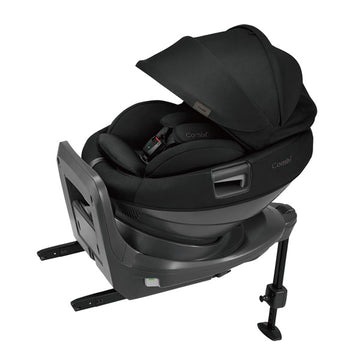 コンビ ホワイトレーベル THE S plus ISOFIX エッグショック ZD ブラック(BK) (プレミアムモデル)【送料無料 沖縄・一部地域を除く】